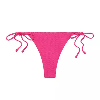 Плавки бикини Victoria's Secret Swim Mix & Match String Thong Fishnet, розовый