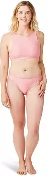 Плавки Carve Designs Cardiff Textured Bottoms, цвет Grapefruit Texture