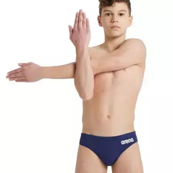 Плавки для мальчиков Team Swim Briefs arena, тёмно-синий