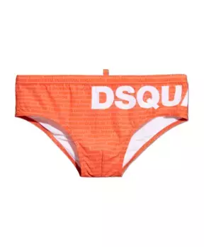 Плавки Dsquared2, оранжевый