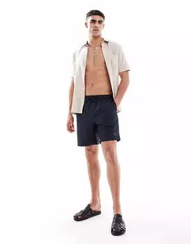 Плавки Fred Perry темно-синего цвета