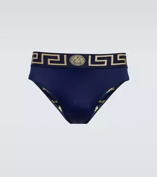 Плавки Greca Border Versace, синий