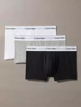 Плавки icon из хлопка стрейч с низкой посадкой Calvin Klein, разноцветный