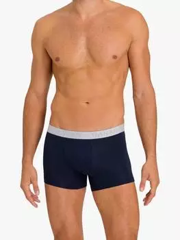 Плавки из эластичного хлопка essentials Hanro, цвет Light Melange/Navy