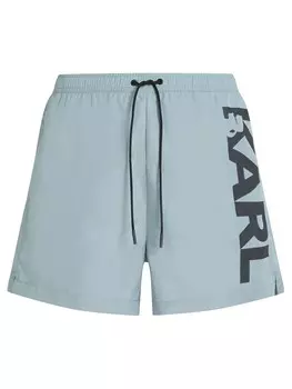 Плавки Karl Lagerfeld Swim Trunks, синий