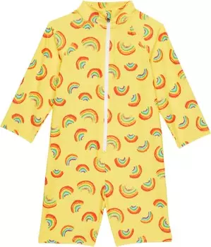 Плавки L.L.Bean Sun-and-Surf Bodysuit Print, цвет Yellow Sun Rainbow