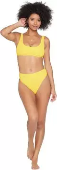 Плавки L*Space Barlette Bitsy Bottoms, цвет Marigold