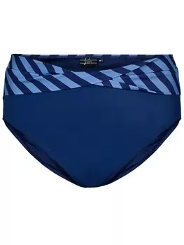 Плавки от бикини Swim by Zizzi Stina, цвет Night blue/Sky blue