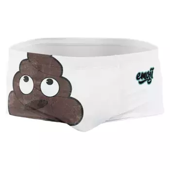 Плавки Otso Emoji Deja Poo, белый