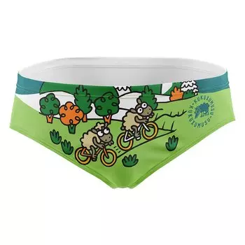 Плавки Otso Kukuxumusu Bike, зеленый