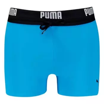 Плавки Puma Logo Swim Boxer, синий