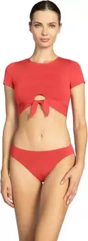 Плавки Robin Piccone Ava 2" Bottoms, цвет Guava
