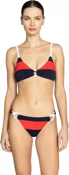 Плавки Robin Piccone Babe Side Tie Bottom, цвет Navy Combo