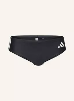 Плавки с тремя полосками Adidas, черный