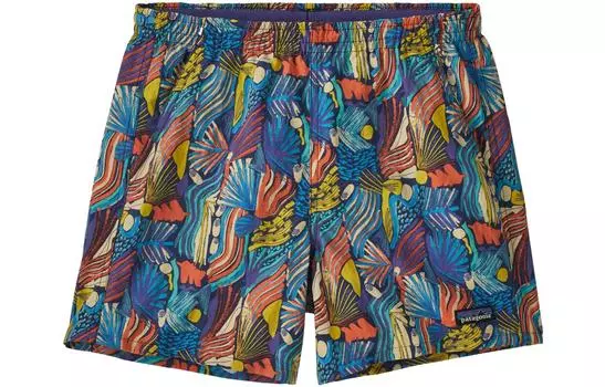 Плавки-шорты Baggies с геометрическим принтом Patagonia, Fox Gloves Purple/FGLP