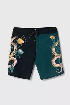 Плавки-шорты Billabong, зеленый