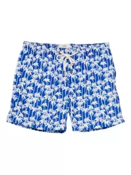 Плавки-шорты Panama с принтом PENINSULA SWIMWEAR, синий