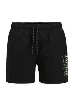 Плавки-Шорты с эластичным поясом для детей Originals By Jack & Jones, черный