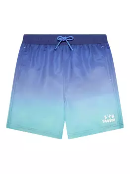 Плавки-шорты с логотипом SOLISWIM KIDS, синий