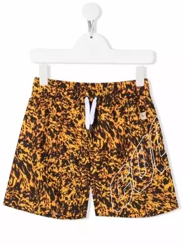 Плавки-шорты с надписью Givenchy Kids, желтый