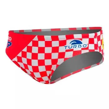 Плавки Turbo Croatia, красный
