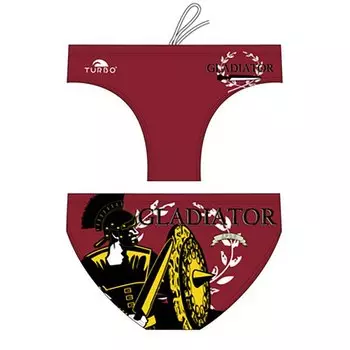 Плавки Turbo Gladiator, красный