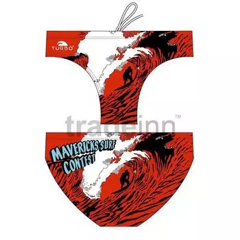 Плавки Turbo Mavericks Wave, красный