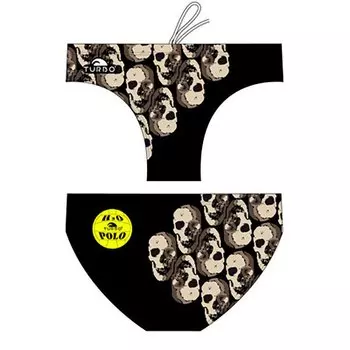 Плавки Turbo Skulls, черный