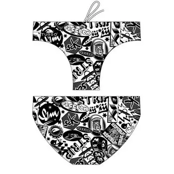 Плавки Turbo Stickers, черный