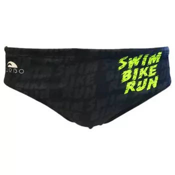 Плавки Turbo Swim-Bike Run, черный