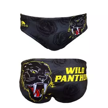 Плавки Turbo Wild Panther, серый