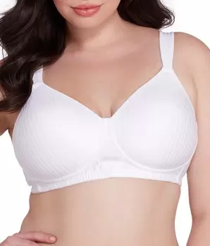 Playtex Women's Secrets Идеально гладкий бюстгальтер без косточек, белый