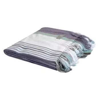 Плед Aranda Protea Pin Stripe II, 200 см, серебряный