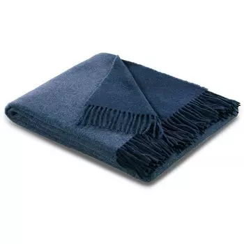 Плед Biederlack Cashmere I, 200 см цвет jeans/marineblau