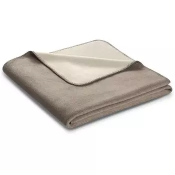 Плед Biederlack Melange Doubleface, 200 см цвет sand/natur