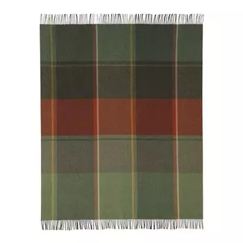 Плед Biederlack Sheffield, 170 см, зеленый