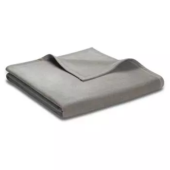 Плед Biederlack Unicolour, 200 см, графитовый