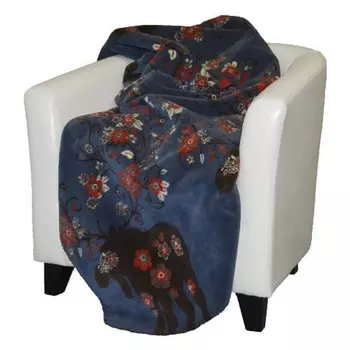 Плед Denali Home Collection, синий