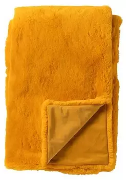 Плед Dutch Decor Zinzi, 180x180x140 см цвет pantone golden glow