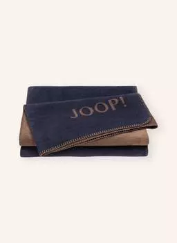 Плед двусторонний однотонный, 150 х 200 см. Joop!, синий