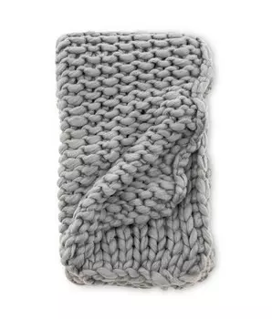 Плед ebuy24 Kate, 130x1x170 см цвет glas grau