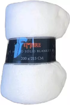 Плед Empire Рome Light Fashion, белый