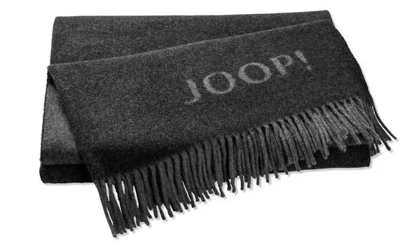 Плед fine-doubleface Joop!, антрацитовыйовый/графитовый