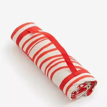 Плед H&M Home Patterned Picnic для пикника, красный
