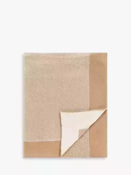 Плед John Lewis Honeycomb, песочный