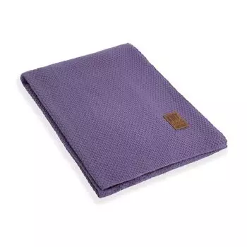 Плед Knit Factory Jesse - Фиолетовый - 160x130 см