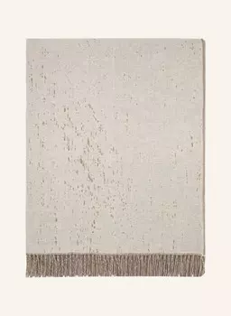 Плед Marimekko KUISKAUS, 130x160 см, цвет weiss/hellbraun