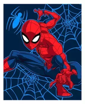 Плед MARVEL, синий