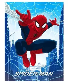 Плед MARVEL, синий