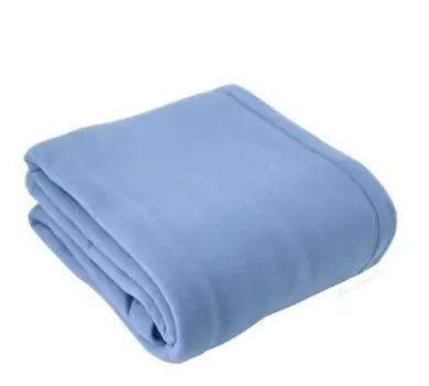 Плед Maryplaid Double Pile Solid Color Basic 250210, светло-синий